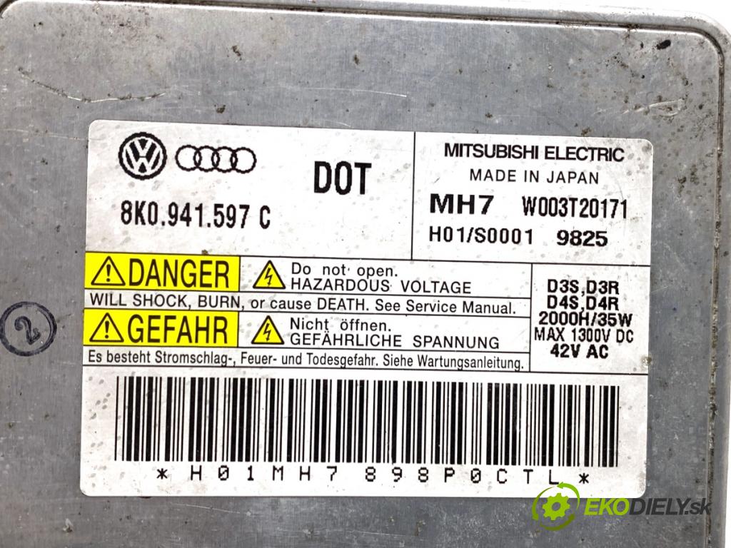 AUDI Q5 8R SUV 2009 125 kW 2.0 TDI quattro 1968 měnič XENON 8K0941597C (Řídící jednotka xenonu)
