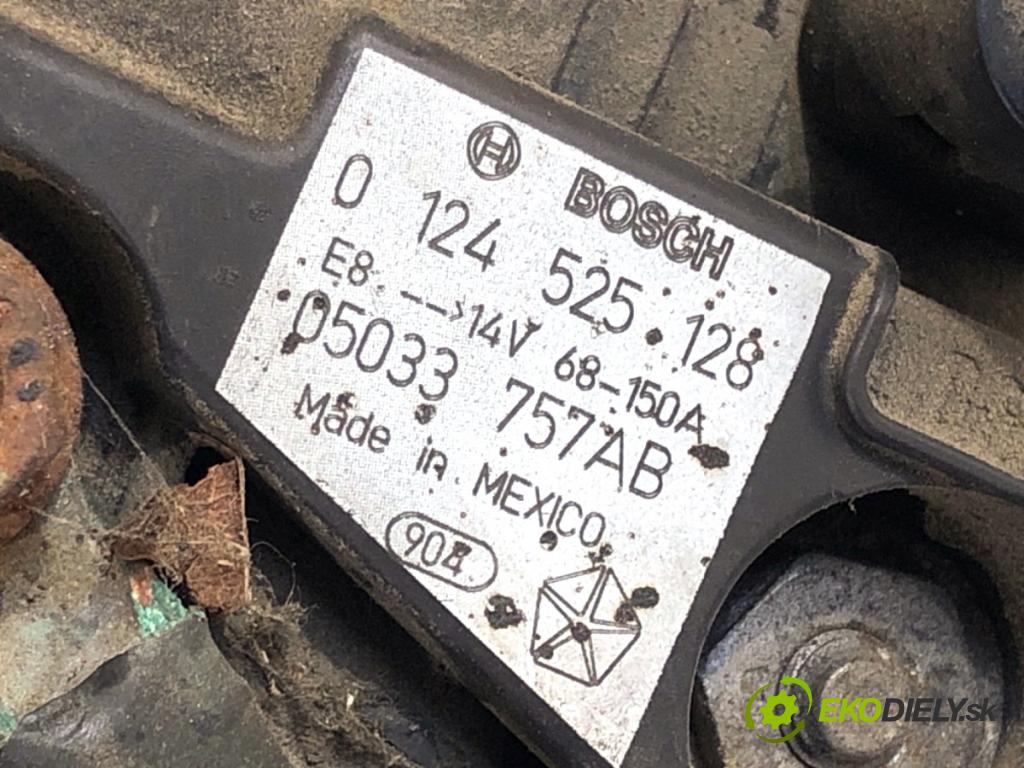 DODGE AVENGER sedan 2008 103 kW 2.0 CRD 1968 Alternátor 05033757AB (Alternátor)