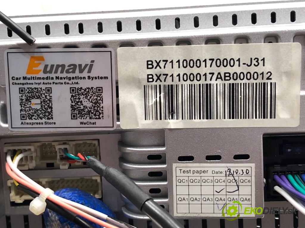 DODGE AVENGER sedan 2008 103 kW 2.0 CRD 1968 RADIO  (Audio zariadenie)