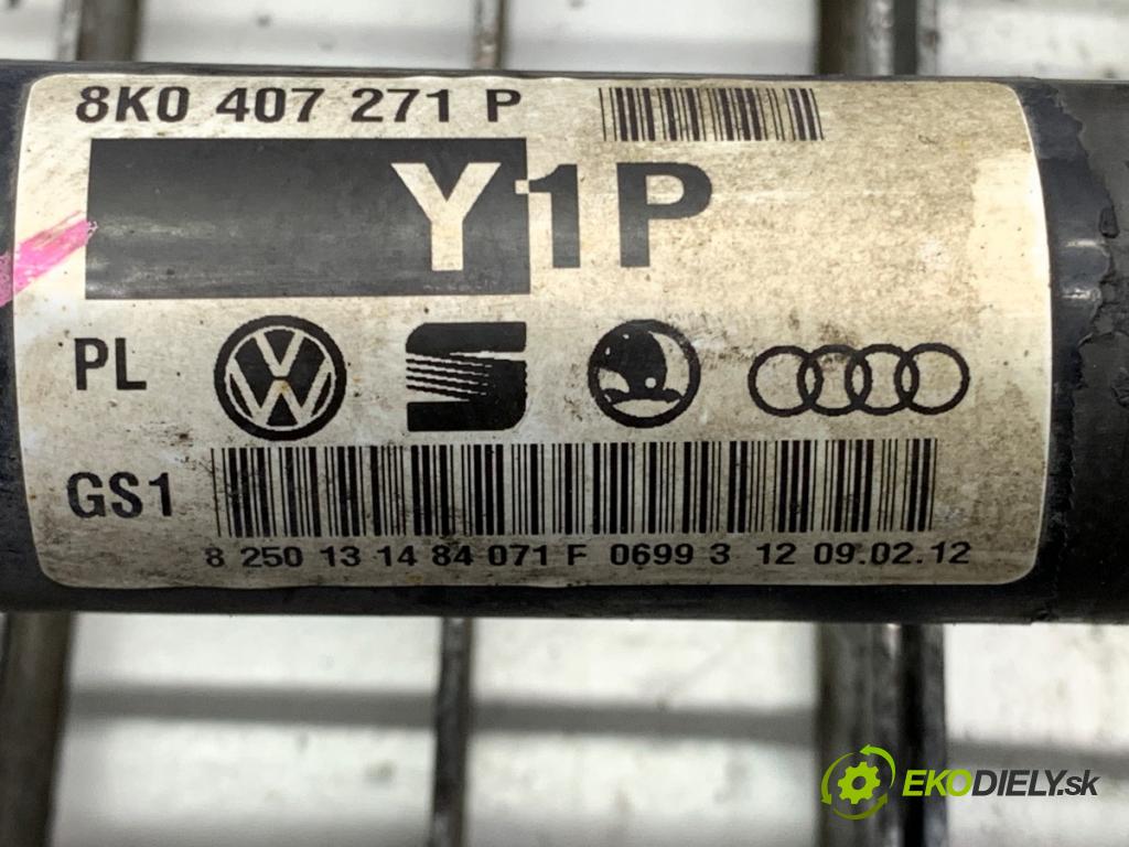 AUDI A4 B8 sedan 2012 155 kW 2.0 TFSI 1984 Poloos ľavy predný 8K0407271P