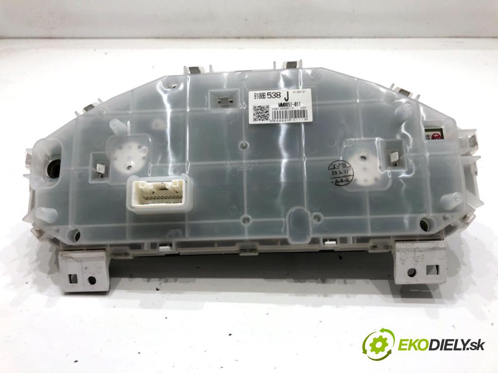 MITSUBISHI COLT VI liftback 2012 70 kW 1.3 1332 Prístrojovka 8100B538J (Prístrojová doska)