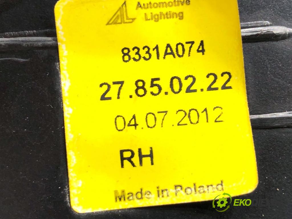 MITSUBISHI COLT VI liftback 2012 70 kW 1.3 1332 světlo pravý zadní část MR957366