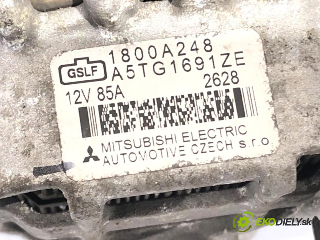 MITSUBISHI COLT VI liftback 2012 70 kW 1.3 1332 Alternátor 1800A248 (Alternátor)