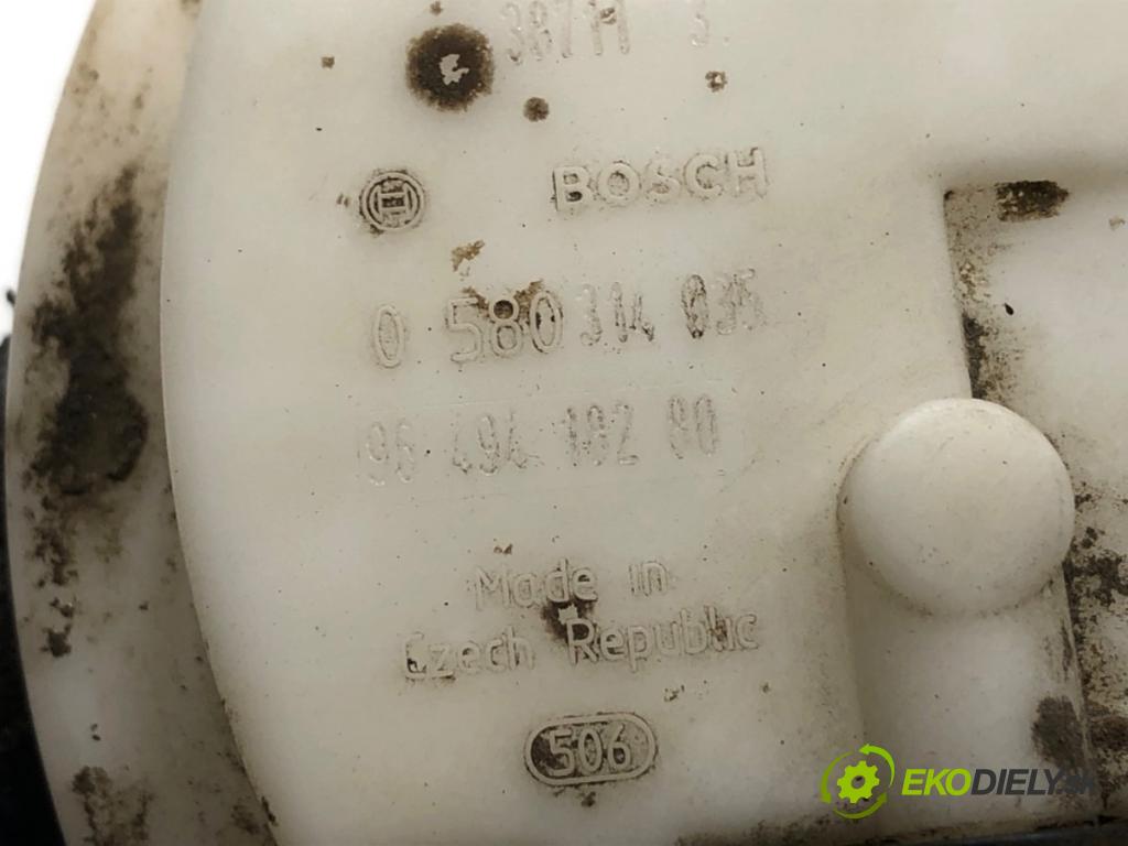 CITROEN C3 I liftback 2003 80 kW 1.6 16V 1587 pumpa paliva 0580314035