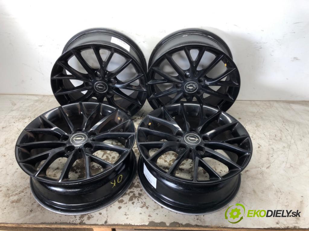 OPEL INSIGNIA A liftback 2010 118 kW 2.0 CDTI (68) 1956 disky hlinikové 17 5X120 7J CENTRUM 72,5 ET 40 6796205