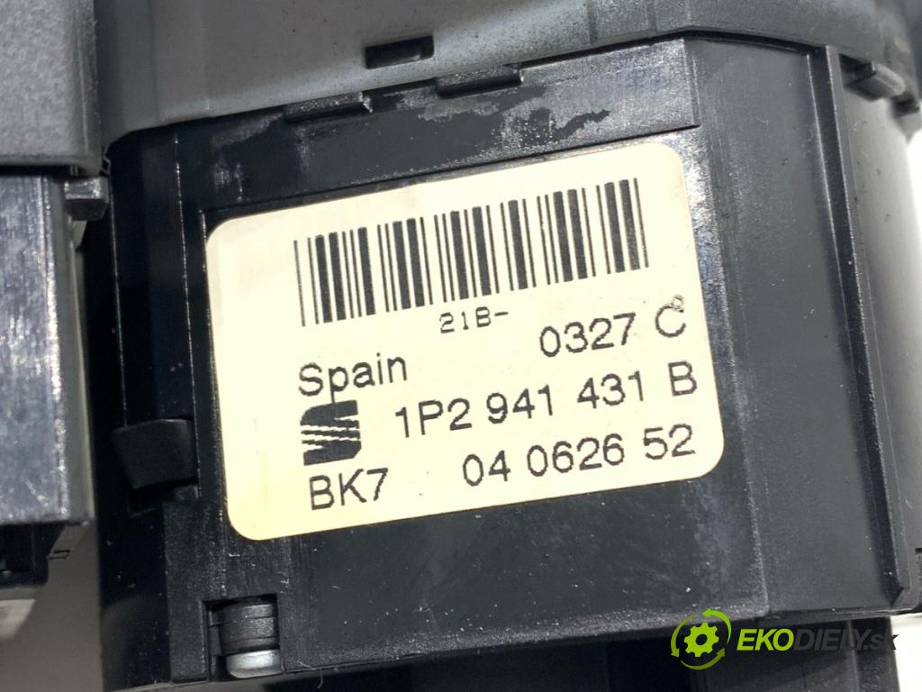 SEAT LEON II liftback 2007 75 kW 1.6 1595 spínač světel 1P2941431B