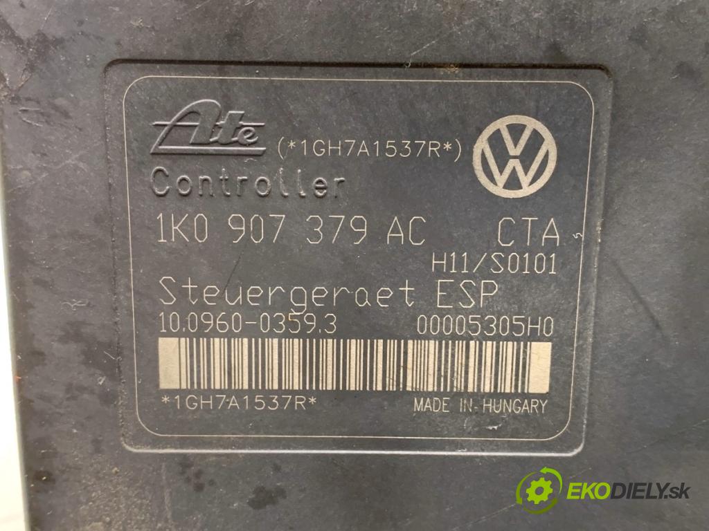 SEAT LEON II liftback 2007 75 kW 1.6 1595 Pumpa ABS 1K0907379AC (Pumpa ABS)