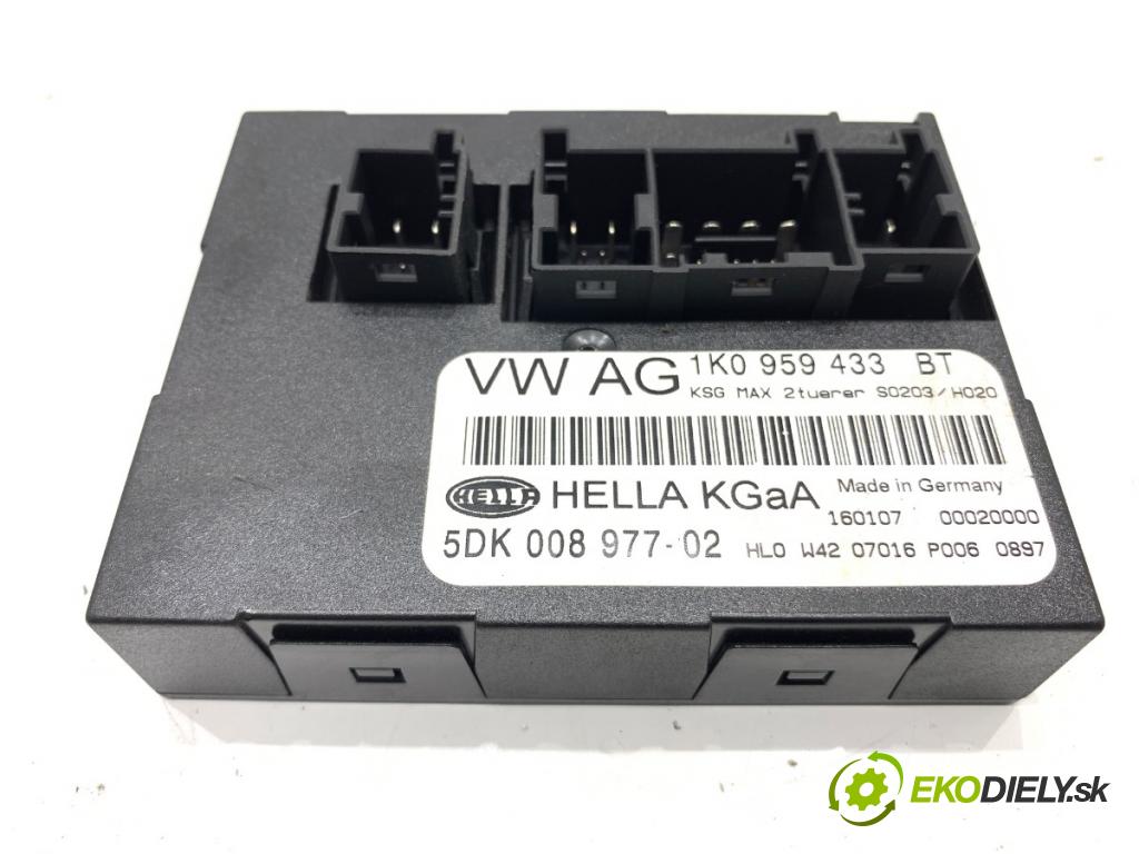 SEAT LEON II liftback 2007 75 kW 1.6 1595 modul komfortu 1K0959433BT (Komfortní modul)