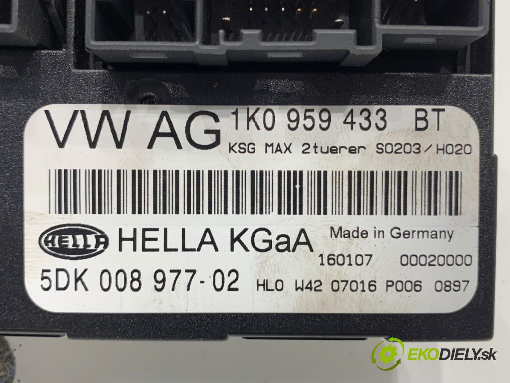 SEAT LEON II liftback 2007 75 kW 1.6 1595 Modul komfortu 1K0959433BT (Modul komfortu)