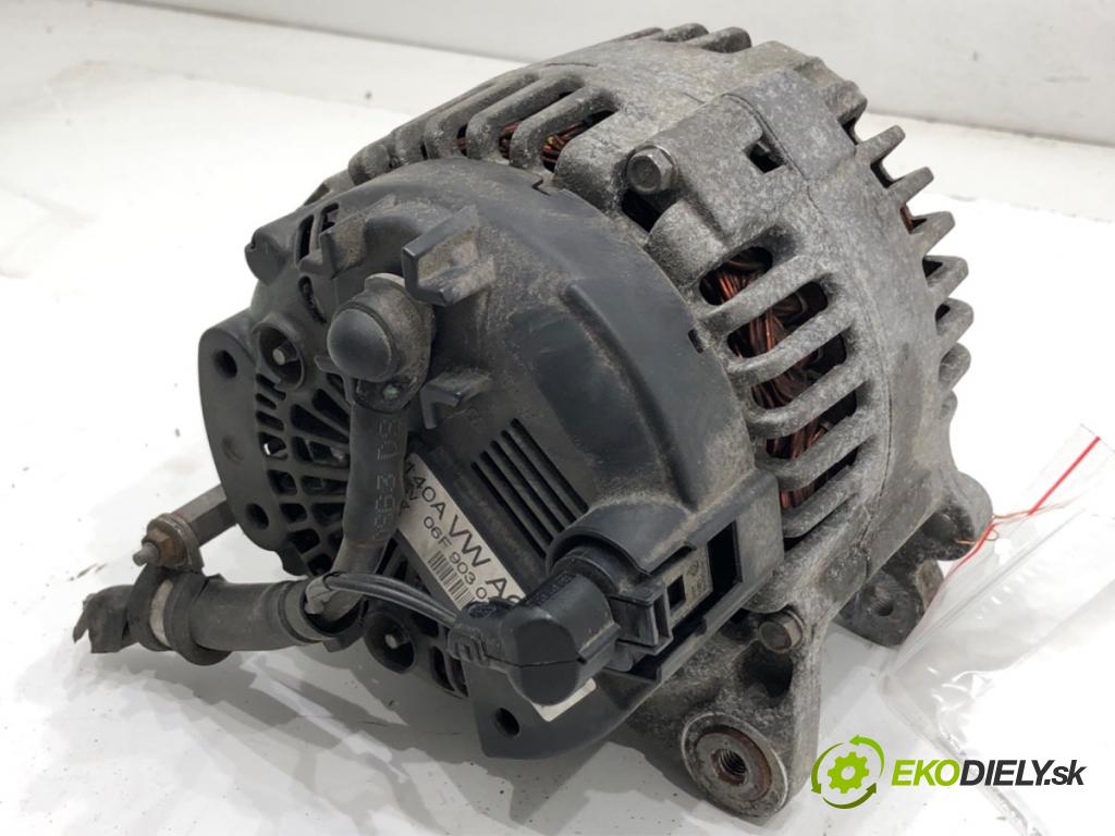 SEAT LEON II liftback 2007 75 kW 1.6 1595 Alternátor 06F903023C (Alternátor)