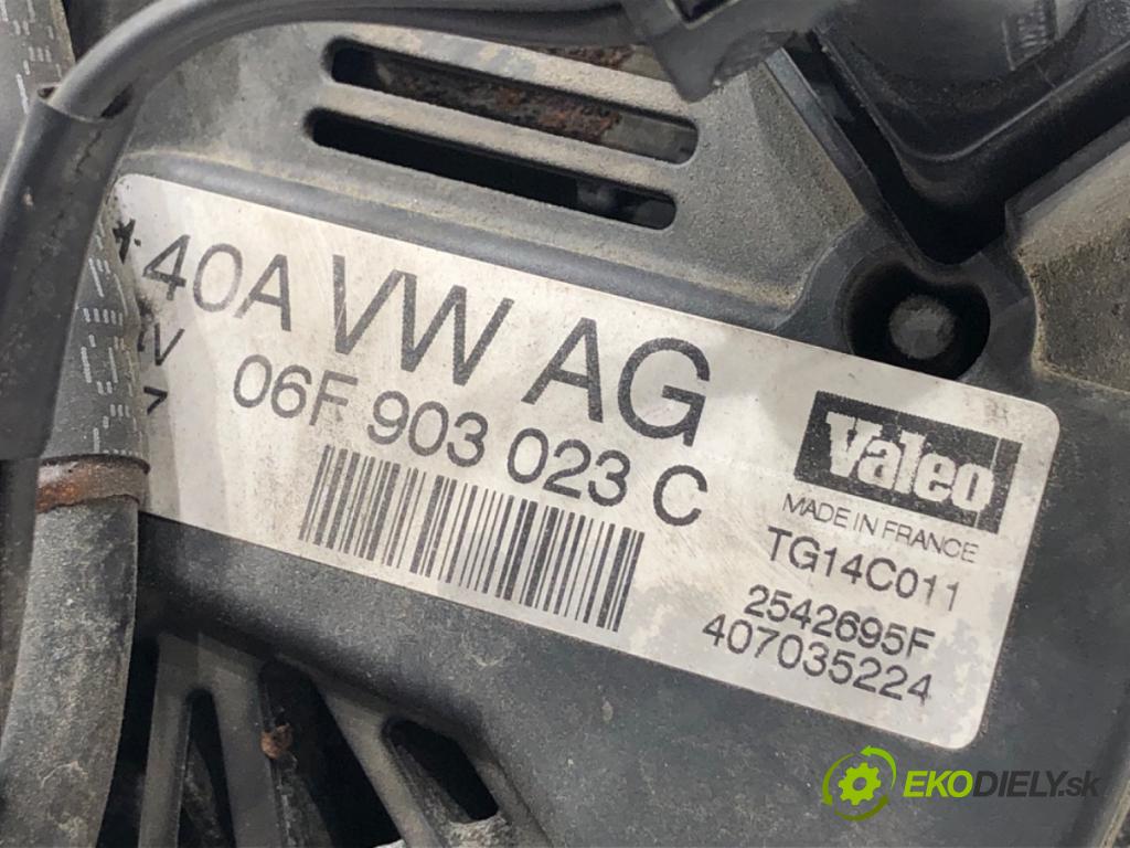 SEAT LEON II liftback 2007 75 kW 1.6 1595 Alternátor 06F903023C (Alternátor)