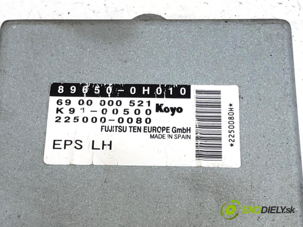 PEUGEOT 107 liftback 2006 50 kW 1.0 998 Modul servočerpadlo 89650-0H010 (Riadiaca jednotka ostatné)