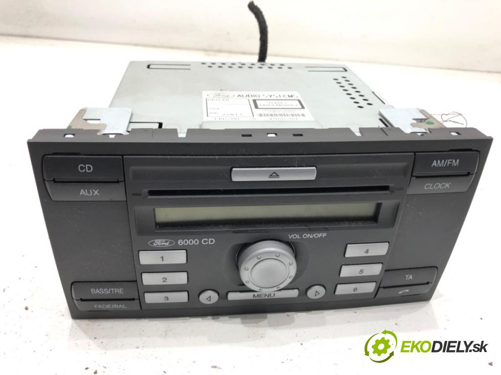 FORD FUSION Kombi 2008 59 kW 1.4 1388 RADIO 8S61-18C81-AA (Audio zariadenie)