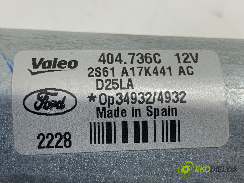 FORD FUSION Kombi 2008 59 kW 1.4 1388 motor stěračů zadní část 2S61A17K441AC