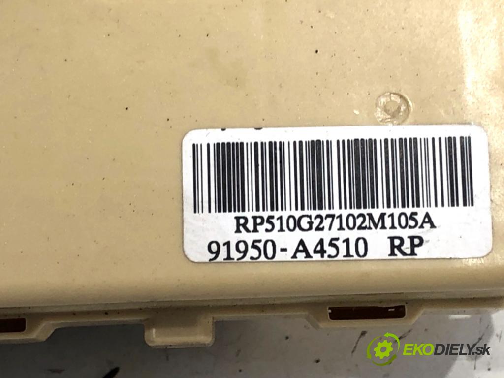 KIA CARENS IV nadwozie wielkoprzestrzenne (MPV) 2014 100 kW 1.7 CRDi 1685 modul BSI 91950-A4510 (Pojistková skříňka)