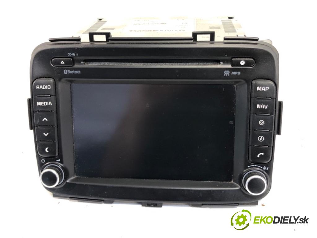 KIA CARENS IV nadwozie wielkoprzestrzenne (MPV) 2014 100 kW 1.7 CRDi 1685 RADIO Navigácia 96560-A4400CA (Audio zariadenie)