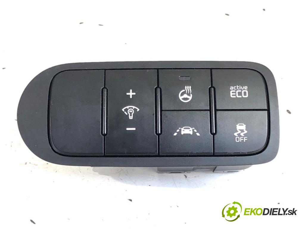 KIA CARENS IV nadwozie wielkoprzestrzenne (MPV) 2014 100 kW 1.7 CRDi 1685 Prepínač nastavenia svetiel 299120322 (Prepínacie páčky pod volantom)