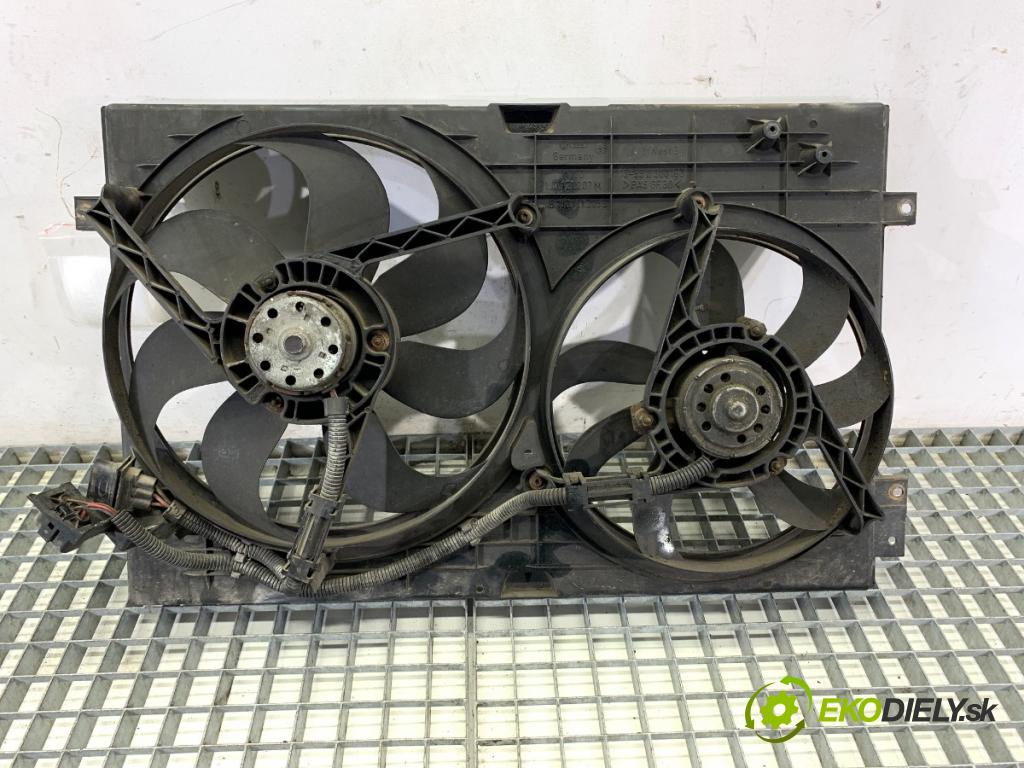 VW GOLF IV liftback 2003 50 kW 1.9 SDI 1896 ventilátor chladiče 1J0121207M (Ventilátor)