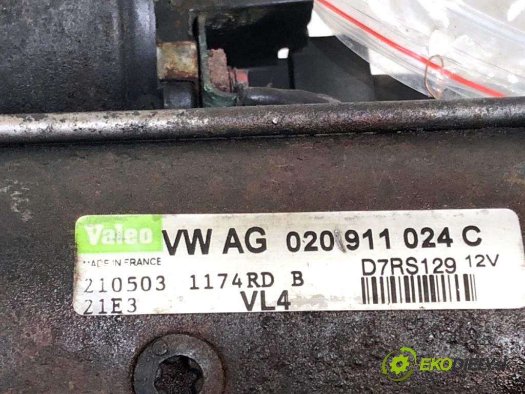 VW GOLF IV liftback 2003 50 kW 1.9 SDI 1896 Štartér 020911024C (Štartér)