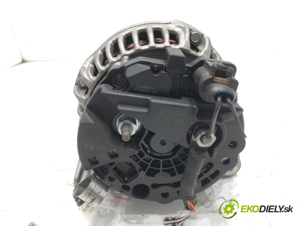 VW GOLF IV liftback 2003 50 kW 1.9 SDI 1896 Alternátor 03C903023A (Alternátor)