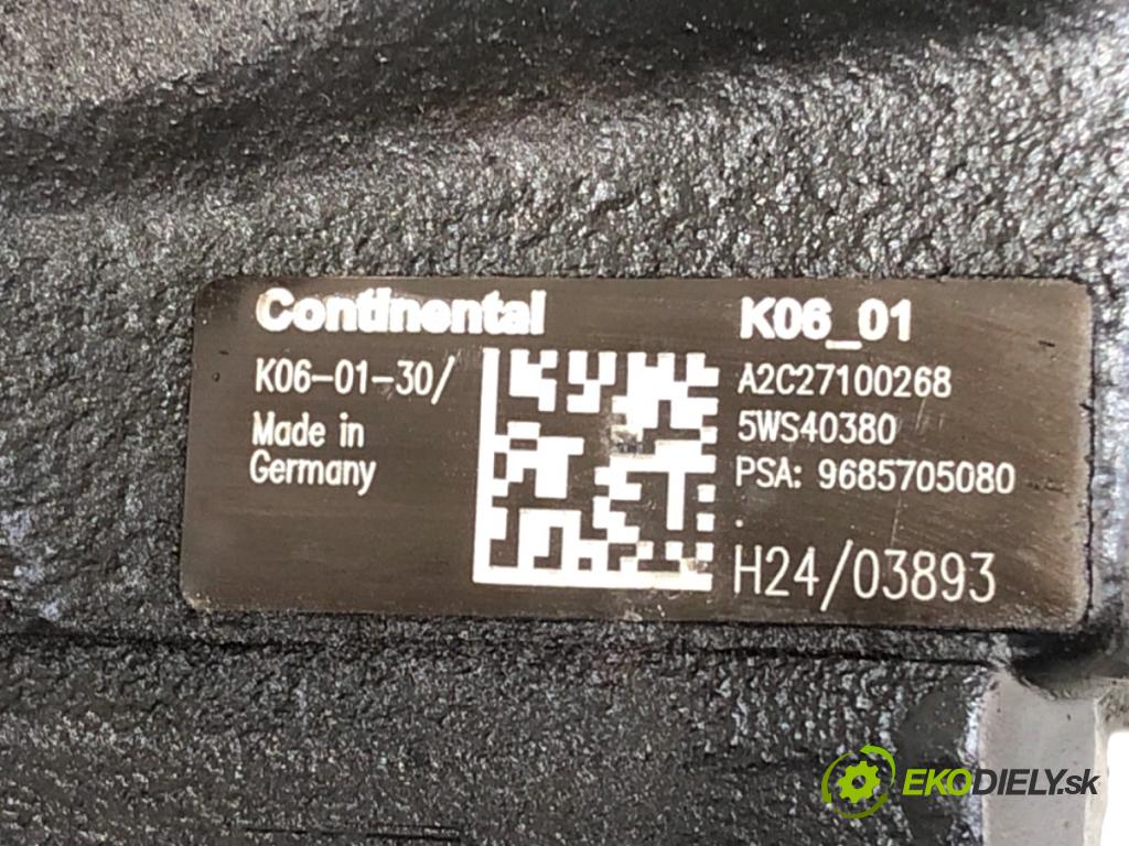 FORD MONDEO MK4 liftback 2008 103 kW 2.0 TDCi 1997 Pumpa vstrekovacia 9685705080 (Vstrekovacie čerpadlo)