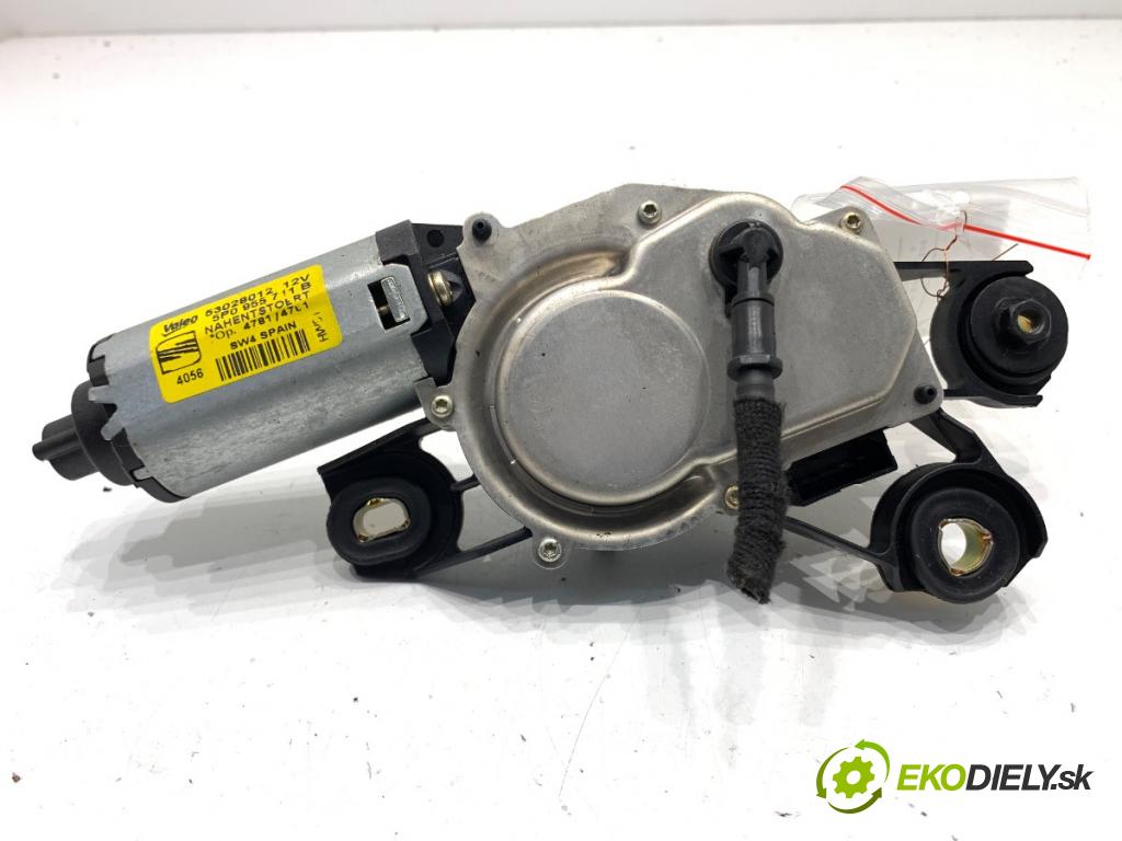SEAT LEON II liftback 2006 103 kW 2.0 TDI 1968 motor stěračů zadní část 5P0955711B