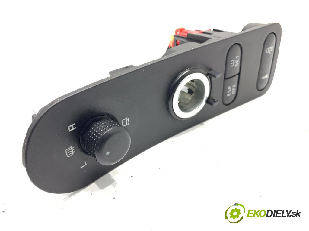 SEAT LEON II liftback 2006 103 kW 2.0 TDI 1968 Prepínač nastavenia spätných zrkadiel  (Prepínacie páčky pod volantom)