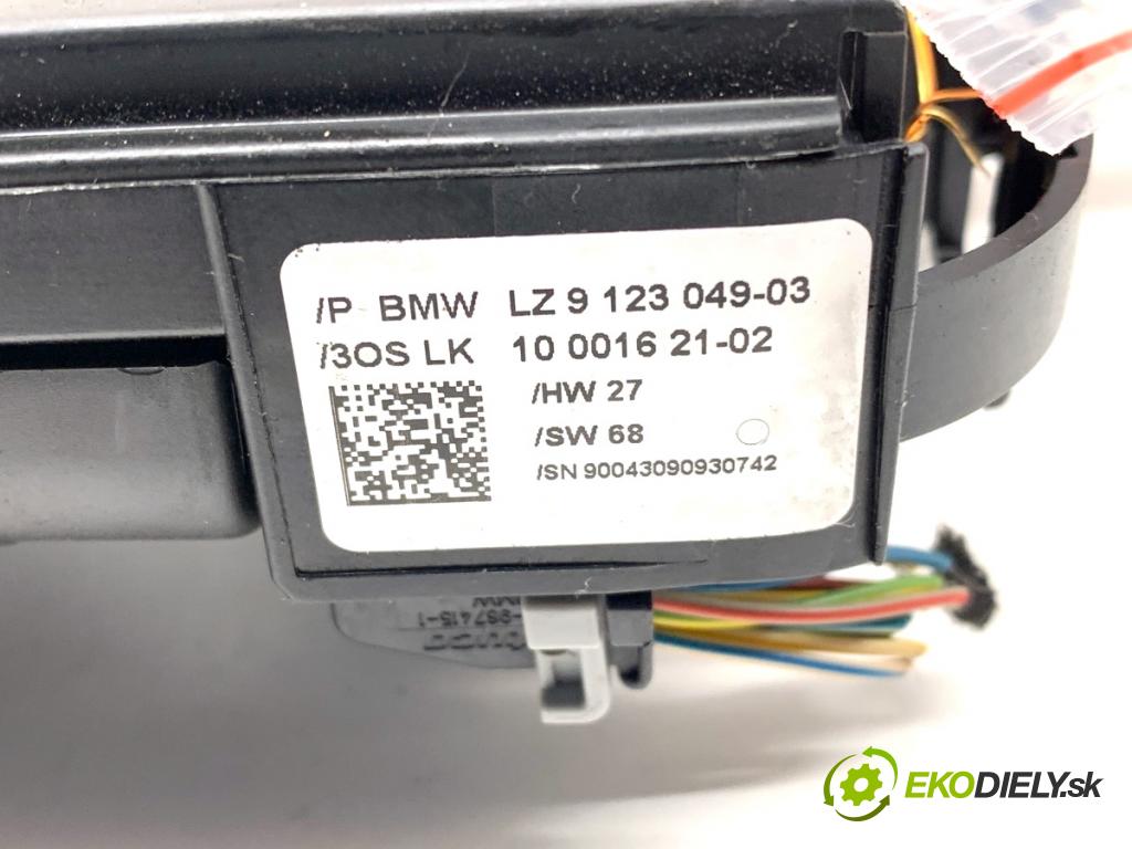 BMW E92 coupe 2009 180 kW 330 d xDrive 2993 Prepínač kombinovaný 9123049 (Prepínacie páčky pod volantom)