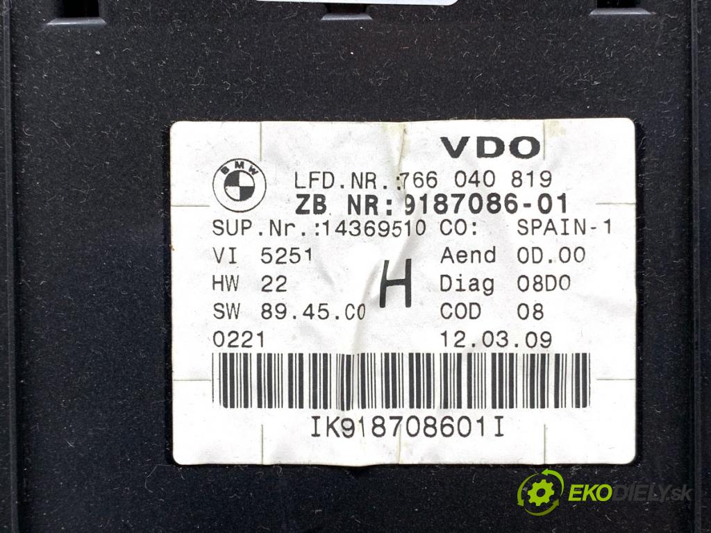 BMW E92 coupe 2009 180 kW 330 d xDrive 2993 Prístrojovka 9187086 (Prístrojová doska)