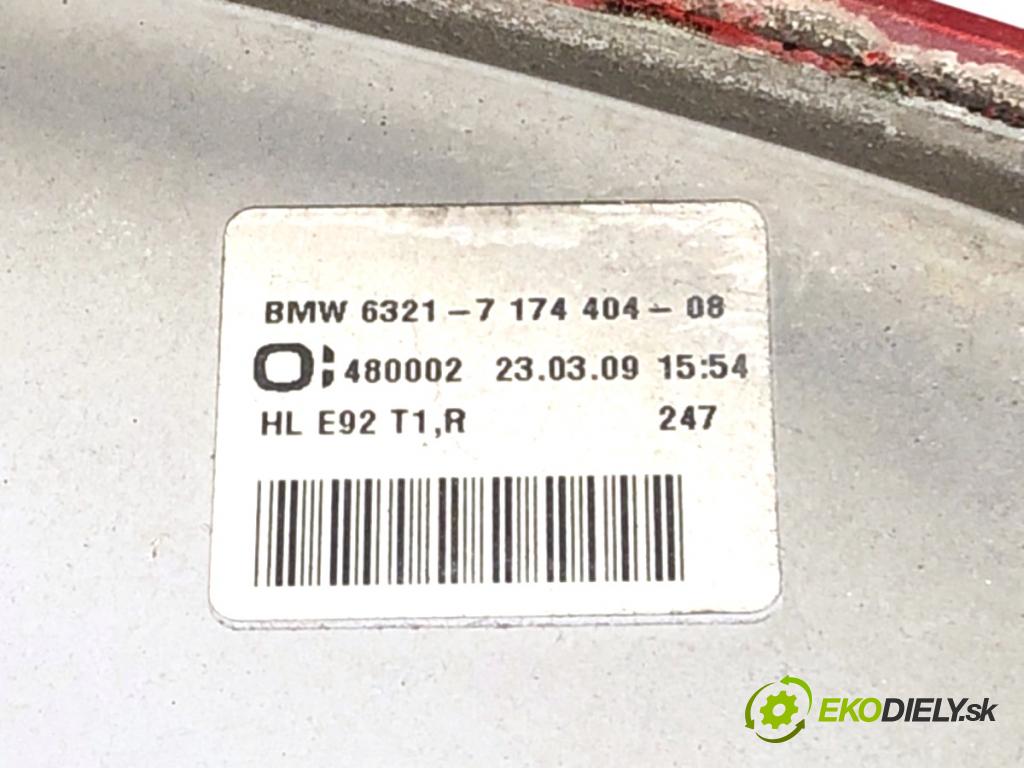 BMW E92 coupe 2009 180 kW 330 d xDrive 2993 světlo pravý zadní část 7174404