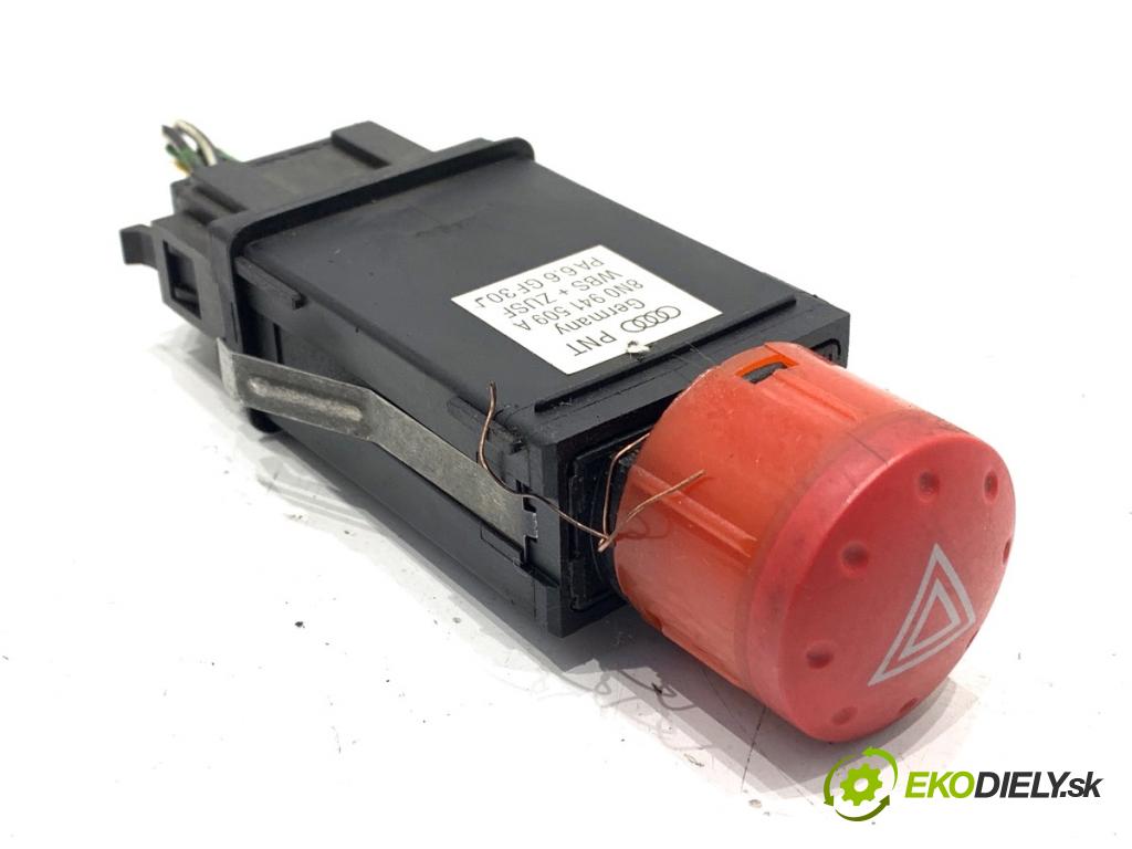 AUDI TT 8N coupe 1998 132 kW 1.8 T 1781 Spínač svetiel výstražných (núdzových) 8N0941509A (Prepínacie páčky pod volantom)