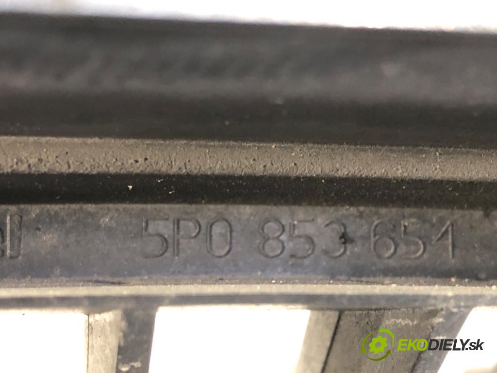 SEAT LEON II liftback 2006 103 kW 2.0 TDI 1968 Mriežka maska 5P0853654 (Mriežka predná (maska chladiča))
