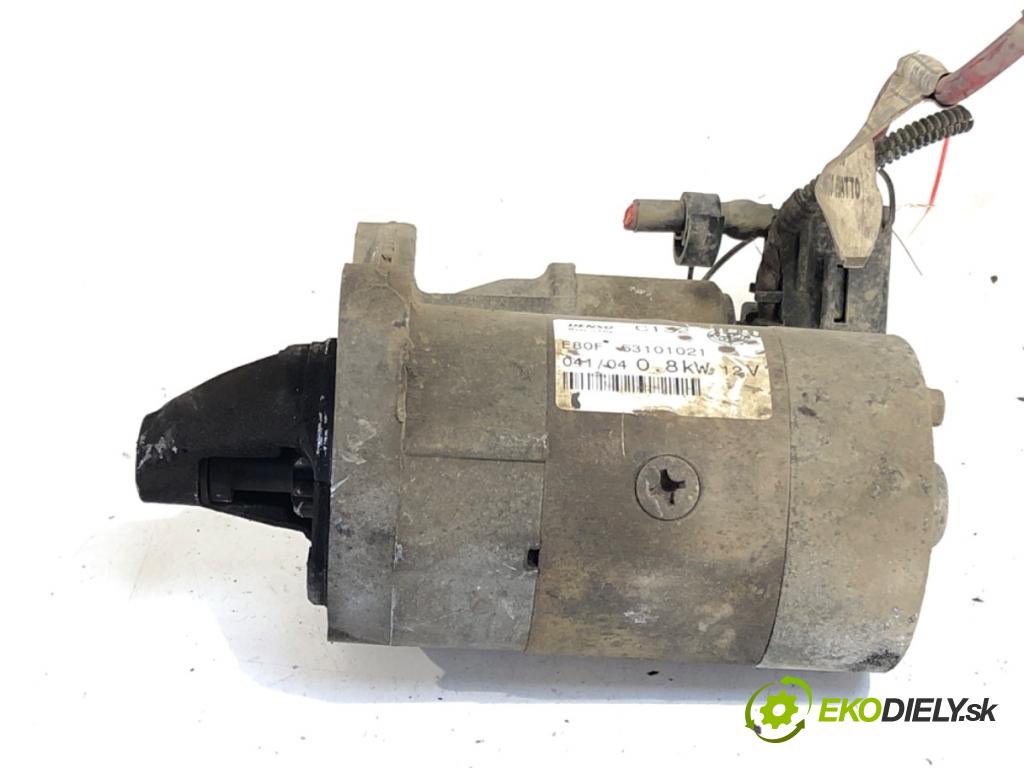 FIAT PANDA II liftback 2004 40 kW 1.1 (169.AXA1A) 1108 Štartér 63101021 (Štartér)