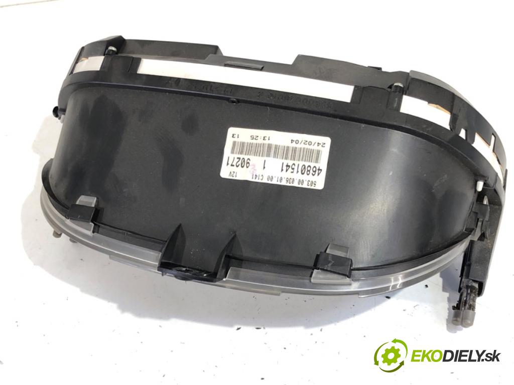 FIAT PANDA II liftback 2004 40 kW 1.1 (169.AXA1A) 1108 Prístrojovka 46801541 (Prístrojová doska)