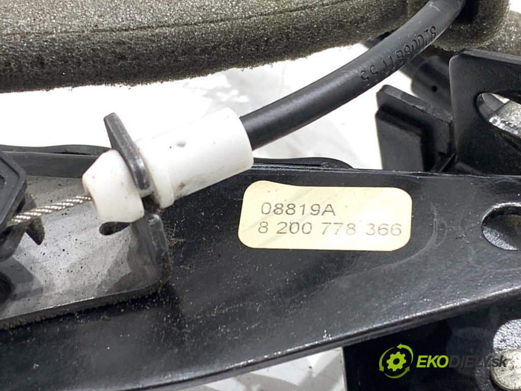 RENAULT MASTER III Autobus 2019 125 kW 2.3 dCi 170 FWD (JV0L) 2298 zámok dveře levý zadní část 8200778366
