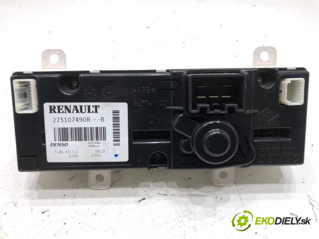 RENAULT MASTER III Autobus 2019 125 kW 2.3 dCi 170 FWD (JV0L) 2298 Panel ovládaní topení 275107490R (Páčky pod volantem)
