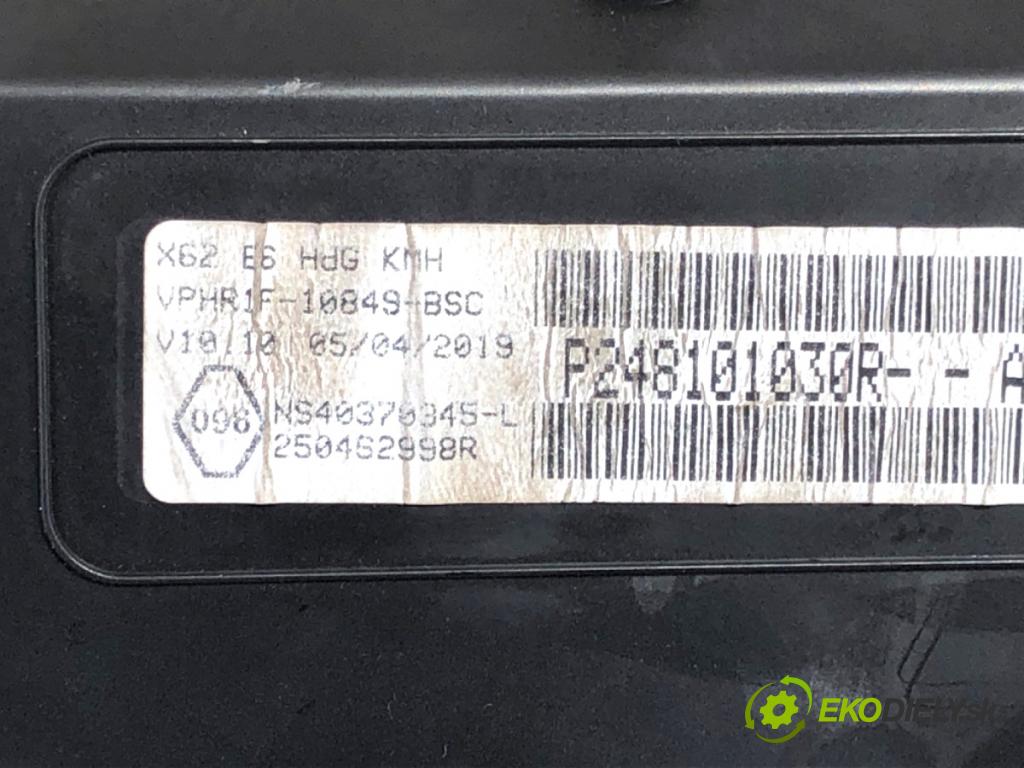 RENAULT MASTER III Autobus 2019 125 kW 2.3 dCi 170 FWD (JV0L) 2298 Prístrojovka P248101030R (Prístrojová doska)