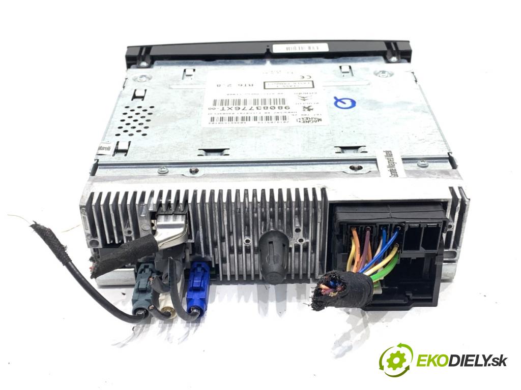 PEUGEOT 3008 nadwozie wielkoprzestrzenne (MPV) 2014 84 kW 1.6 HDi 1560 RADIO 98083776XT (Audio zariadenie)