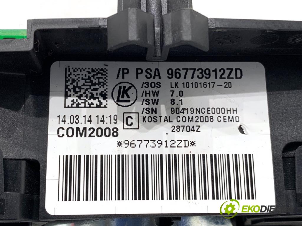 PEUGEOT 3008 nadwozie wielkoprzestrzenne (MPV) 2014 84 kW 1.6 HDi 1560 Prepínač kombinovaný 96773912ZD (Prepínacie páčky pod volantom)