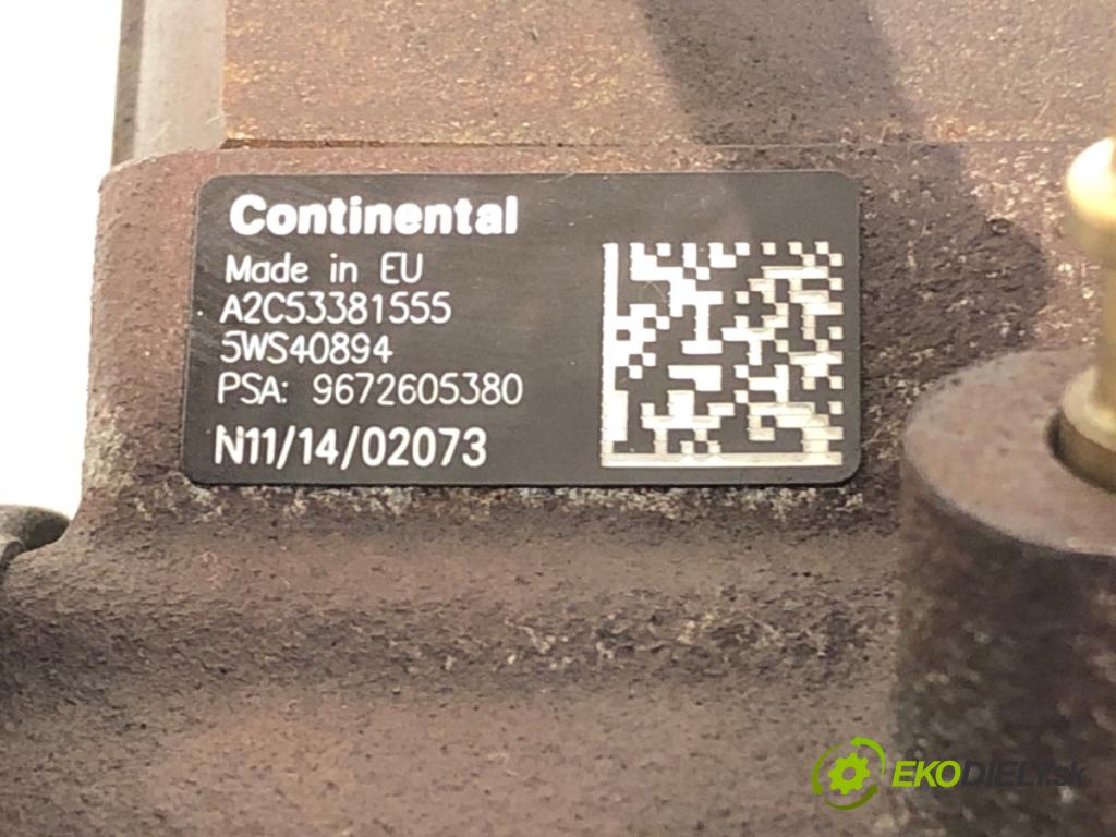 PEUGEOT 3008 nadwozie wielkoprzestrzenne (MPV) 2014 84 kW 1.6 HDi 1560 Pumpa vstrekovacia 9672605380 (Vstrekovacie čerpadlo)