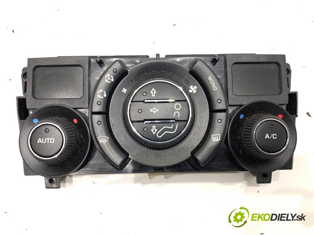 PEUGEOT 3008 nadwozie wielkoprzestrzenne (MPV) 2014 84 kW 1.6 HDi 1560 Panel ovládania kúrenia 96738322XT (Prepínacie páčky pod volantom)