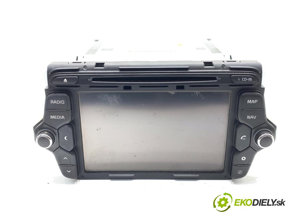 KIA CEED liftback 2014 73 kW 1.4 CVVT 1396 RADIO 96560-A2100WK (Audio zařízení)