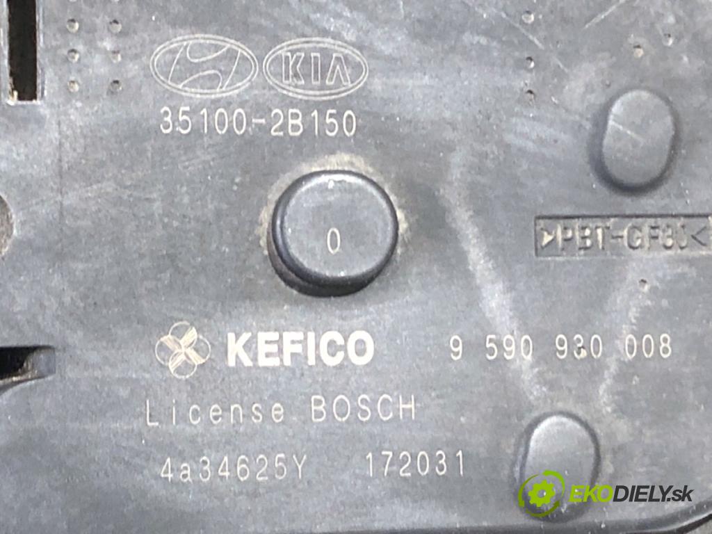 KIA CEED liftback 2014 73 kW 1.4 CVVT 1396 Škrtiaca klapka 35100-2B150 (Škrtiaca klapka)
