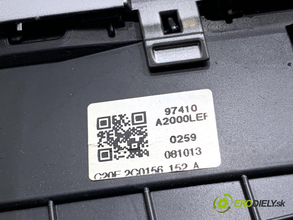 KIA CEED liftback 2014 73 kW 1.4 CVVT 1396 mří topení přední část střední 97410-A2000