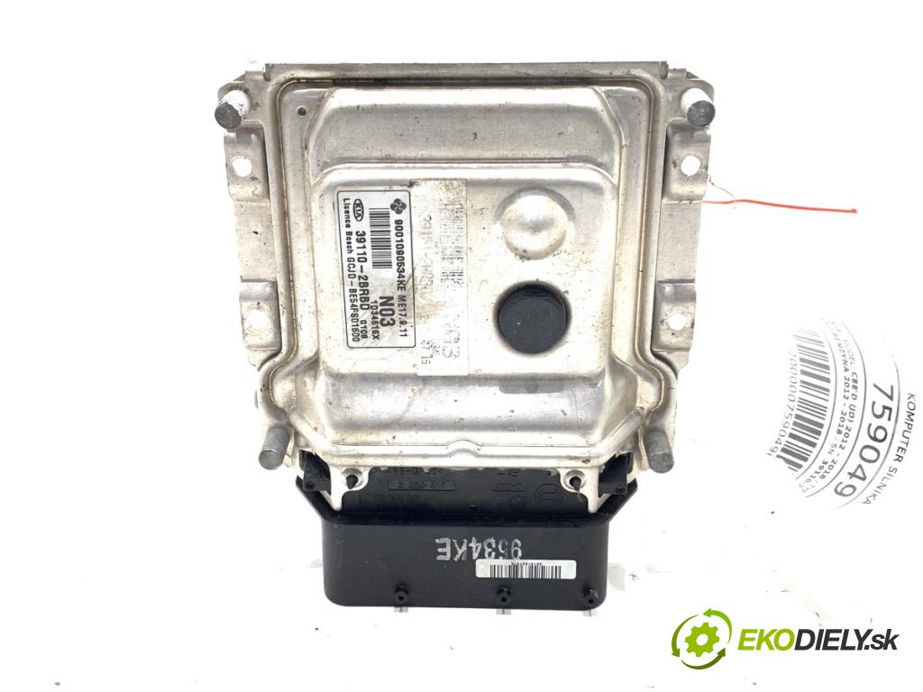 KIA CEED liftback 2014 73 kW 1.4 CVVT 1396 riadiaca jednotka Motor 39110-2BRBD (Riadiaca jednotka)