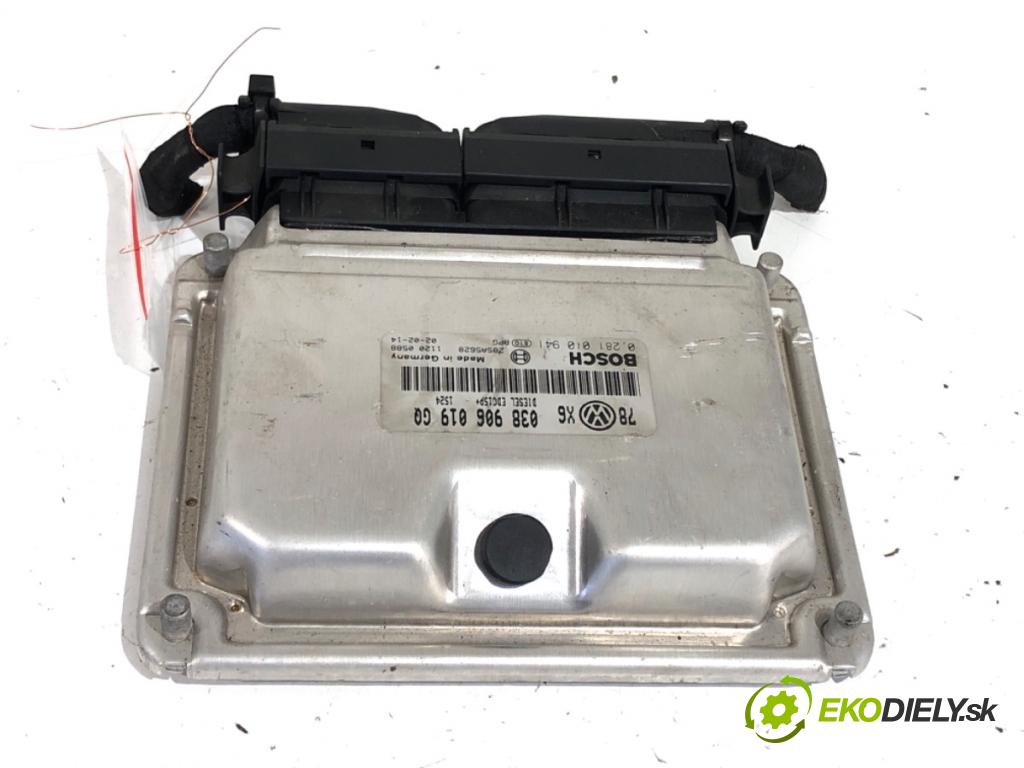 VW PASSAT B5 FL sedan 2002 96 kW 1.9 TDI 4motion 1896 riadiaca jednotka Motor 038906019GQ (Riadiaca jednotka)