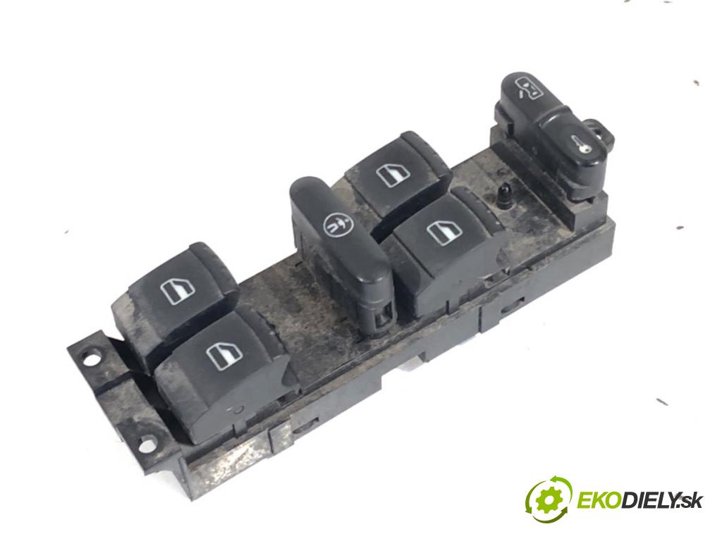 VW PASSAT B5 FL sedan 2002 96 kW 1.9 TDI 4motion 1896 Prepínač okien 1J4959857 (Prepínacie páčky pod volantom)