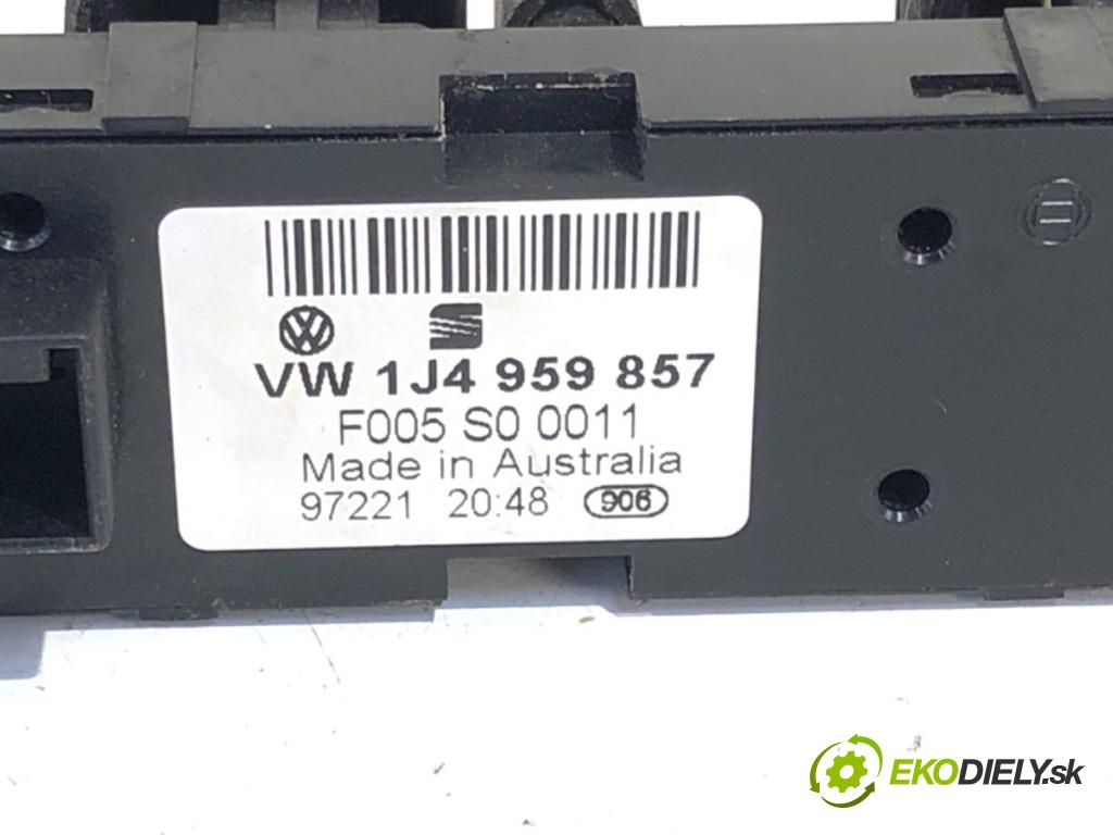 VW PASSAT B5 FL sedan 2002 96 kW 1.9 TDI 4motion 1896 Prepínač okien 1J4959857 (Prepínacie páčky pod volantom)
