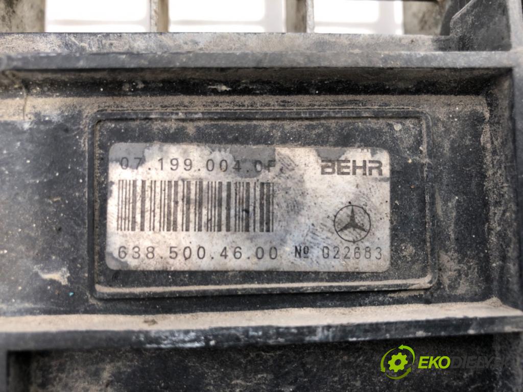 MERCEDES-BENZ W638 Autobus 2000 60 kW 108 CDI 2.2 (638.194) 2148 ventilátor chladiče 0130303264 (Ventilátor)