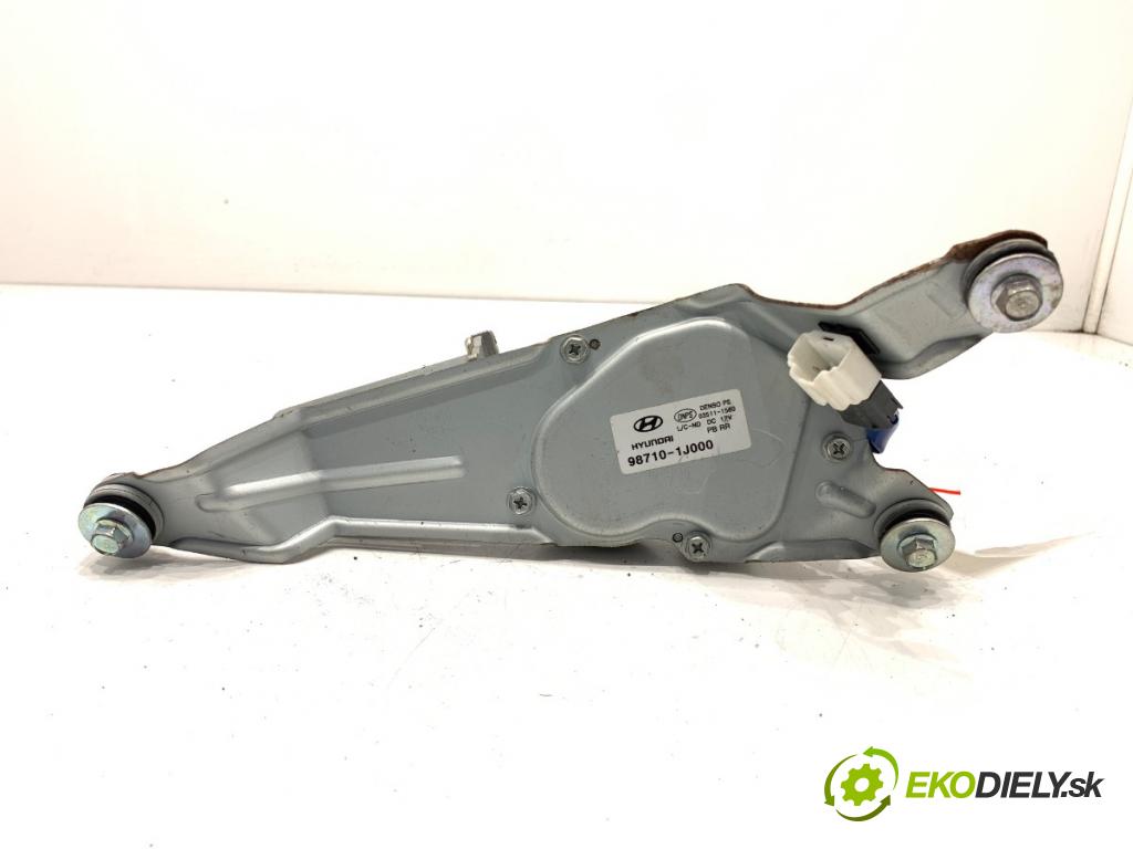HYUNDAI i20 liftback 2009 57 kW 1.2 1248 motor stěračů zadní část 98710-1J000